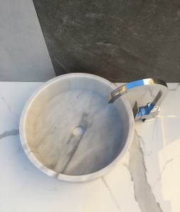 lavabo de piedra natural modelo cilin