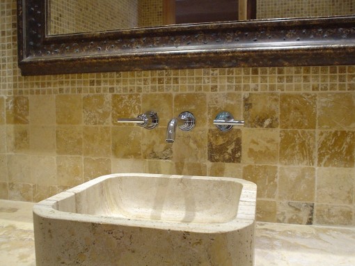lavabo de mármol